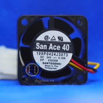 109P0424J3073, Quạt tản nhiệt Sanyo Denki