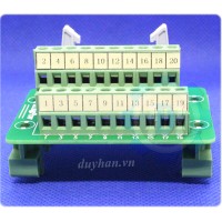 Board Mạch Chuyển Đổi từ IDC 20 Chân Sang Domino 20 Chân